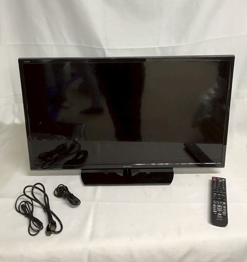 北見市発 シャープ SHARP 液晶 テレビ 2T-C32AE1 32V 黒 一人暮らし ゲーム