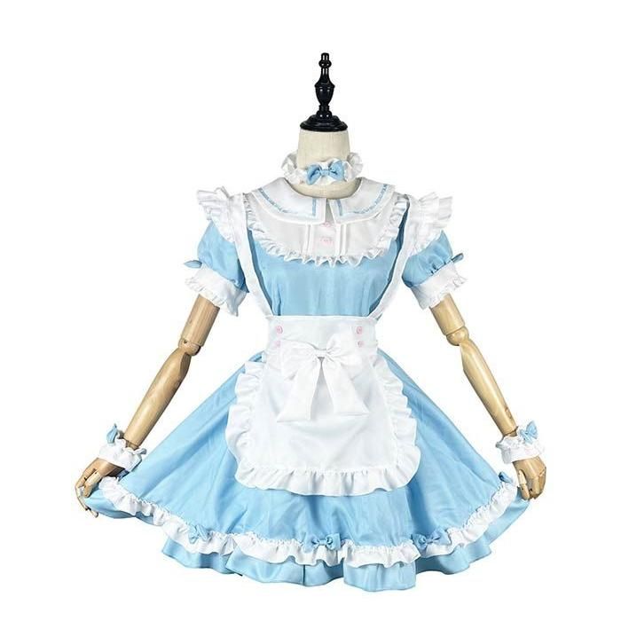 メイド服 ハロウィン コスプレ メイド 仮装 衣装 半袖長袖両用 メイド コスチューム 大きいサイズ ハロウィンコスプレ コスプレ衣装 レディース 大人 メイド服