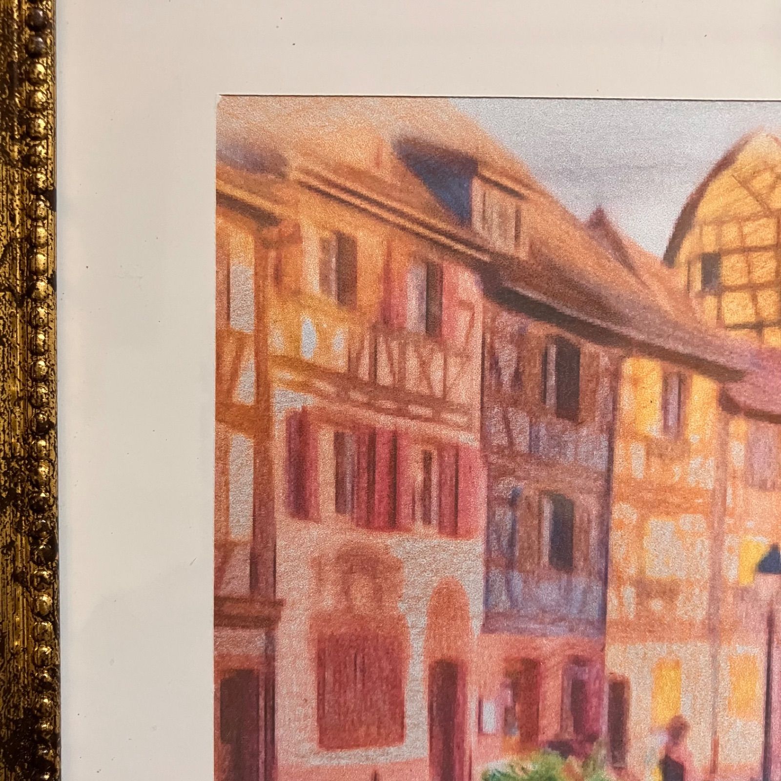 ジブリアート11魔女の宅急便より「GOT LAND」額装品 額縁寸法 32.7㎝×