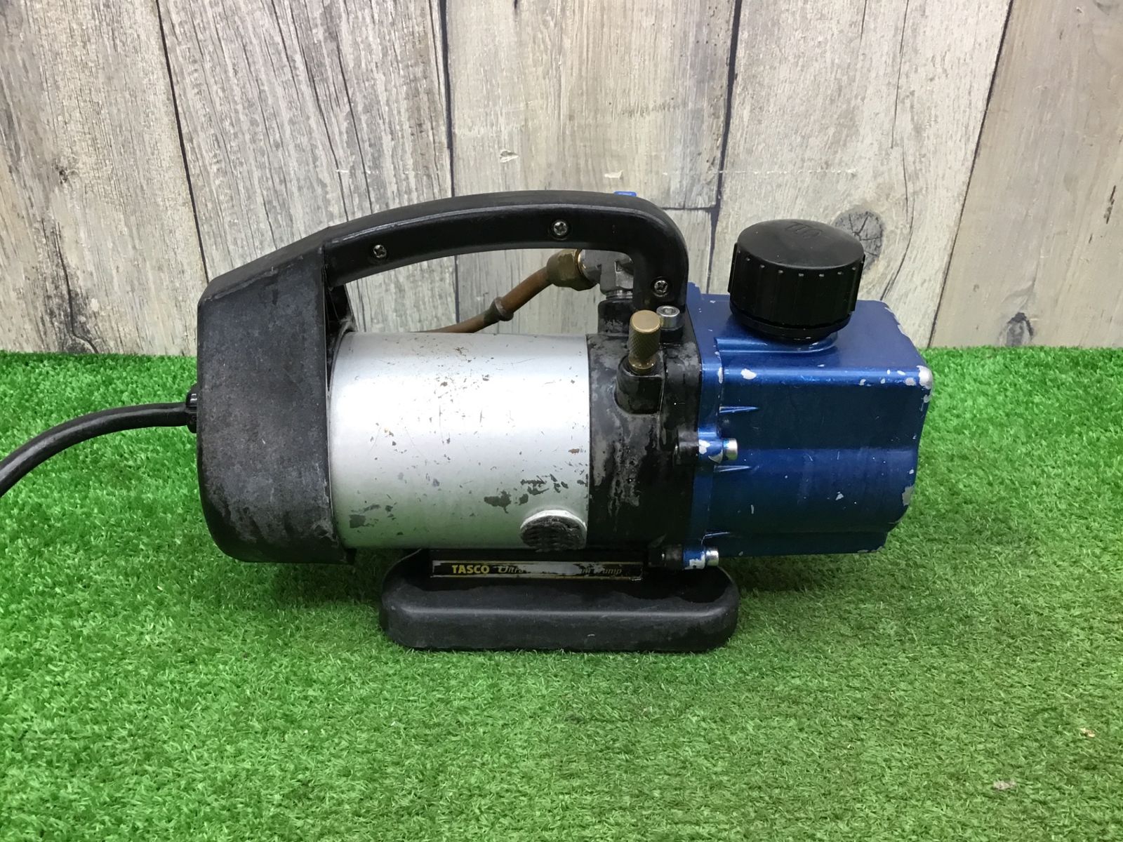 Bランク タスコTASCO♪オイル逆流防止弁付ウルトラミニツーステージ真空ポンプ♪TA150SB-2♪アクトツール富山店♪窓