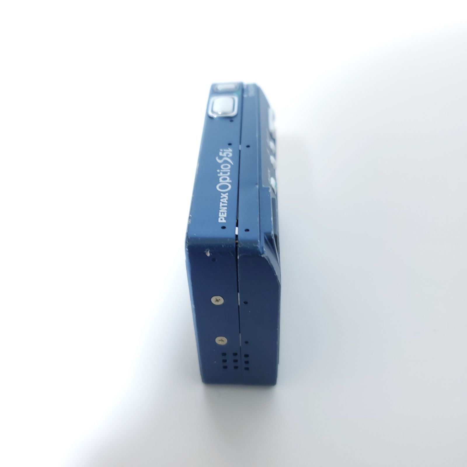 動作確認済】ペンタックス オプティオ PENTAX Optio S5i ブルー 