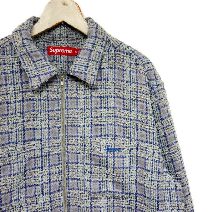 Supreme 国内正規 24AW 24FW Boucle Zip Up Shirt ブークレ
