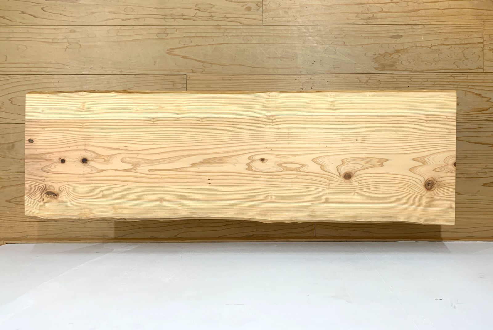 杉 スギ耳付き一枚板 ローテーブル ちゃぶ台 T135