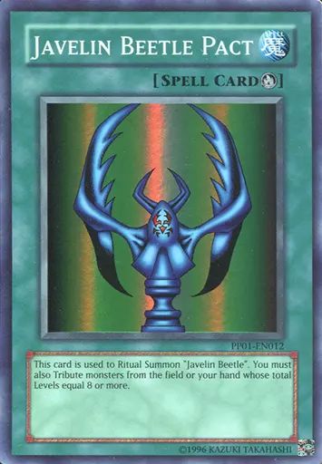 中古】遊戯王 PP01-EN012[SR]：Javelin Beetle Pact/ジャベリン 