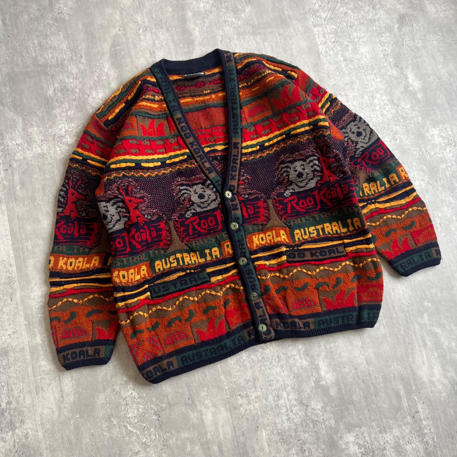 WOOL100 カーディガン