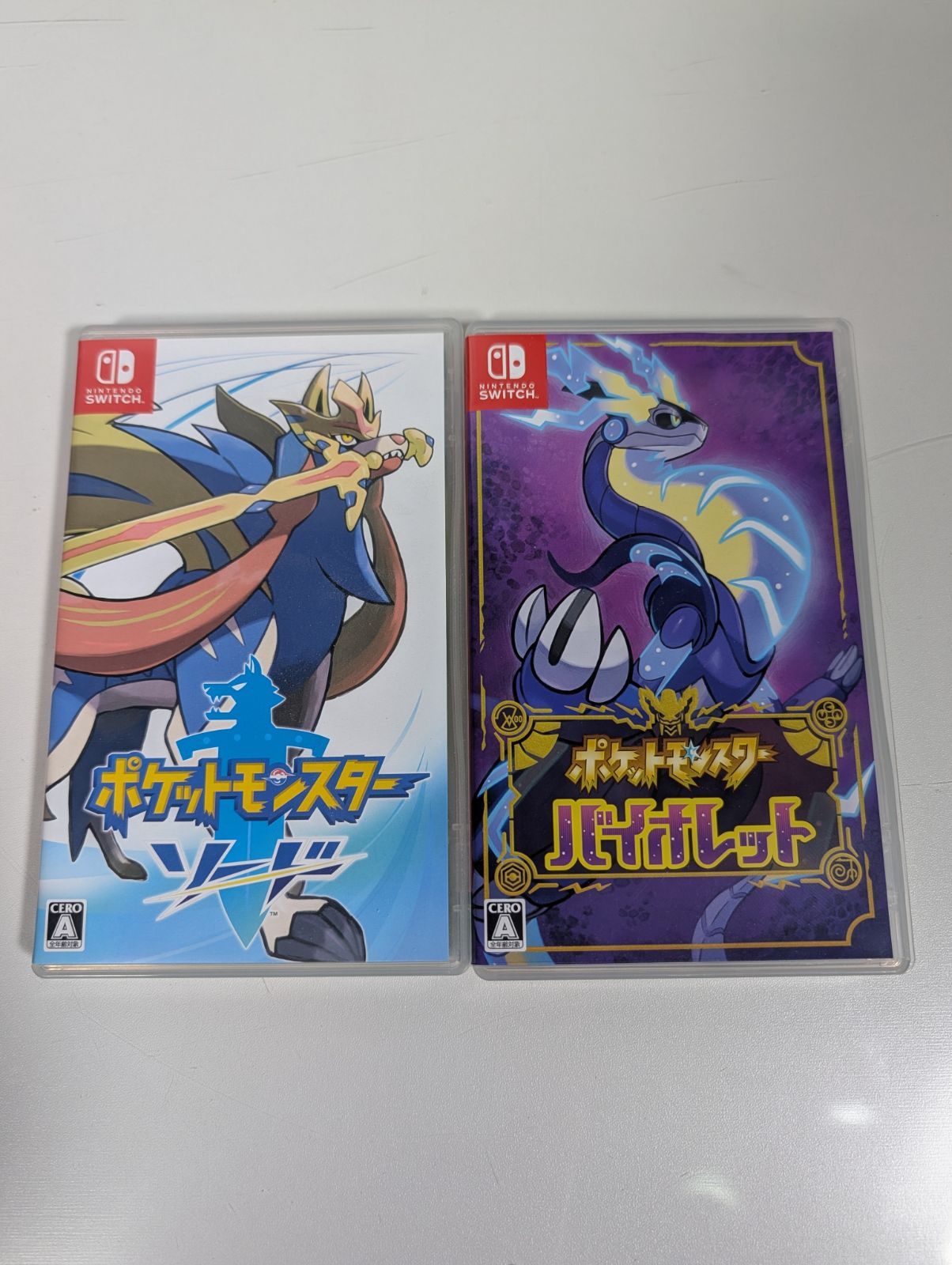 Nintendo Switchポケットモンスター ソード・バイオレット2本セット