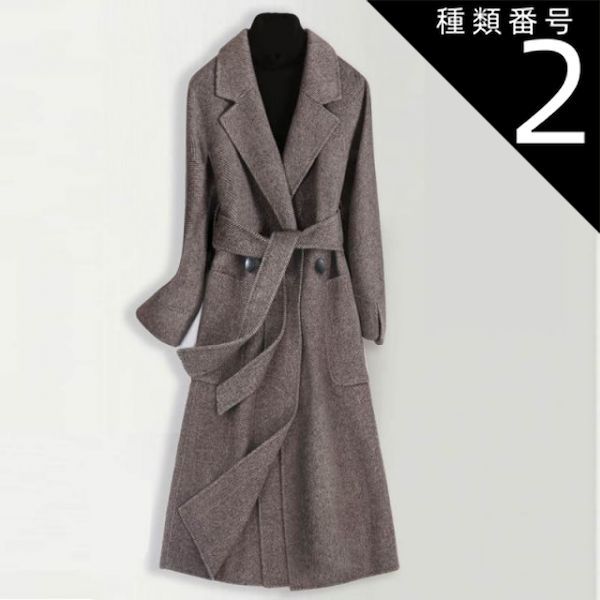 種類2：ベージュ/M 5色展開 タイウエスト ロング チェスターコート アウター コート ロングコート ロング ロング丈 長袖 バックスリット ポケット 前開き かわいい 大人可愛い きれいめ シンプル カジュアル 大人 上品 おしゃれ 大人女子 こなれ感 マ