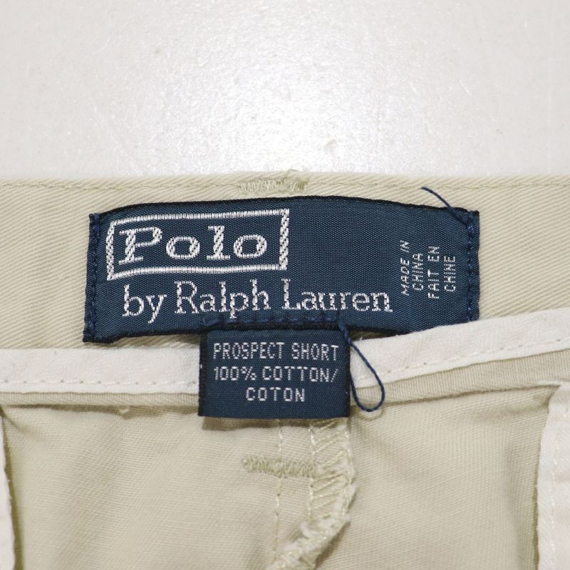 00s RALPH LAUREN チノ ショートパンツ メンズ Lサイズ相当