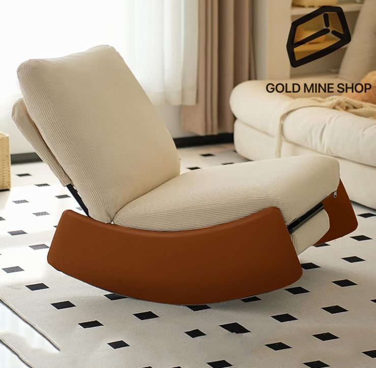 LA-Z-BOYのリクライニングソファ。ロッキング、フットレスト機能付き