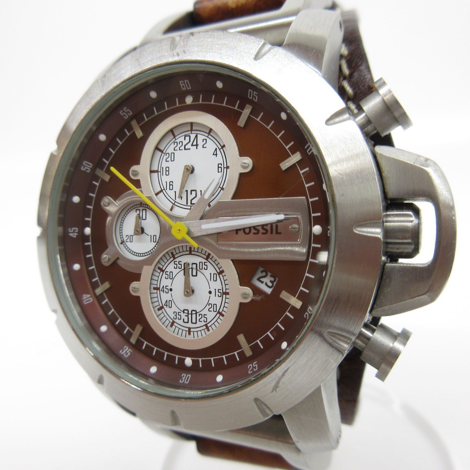FOSSIL フォッシル JR-1157 クロノグラフ 稼働品 - メルカリ