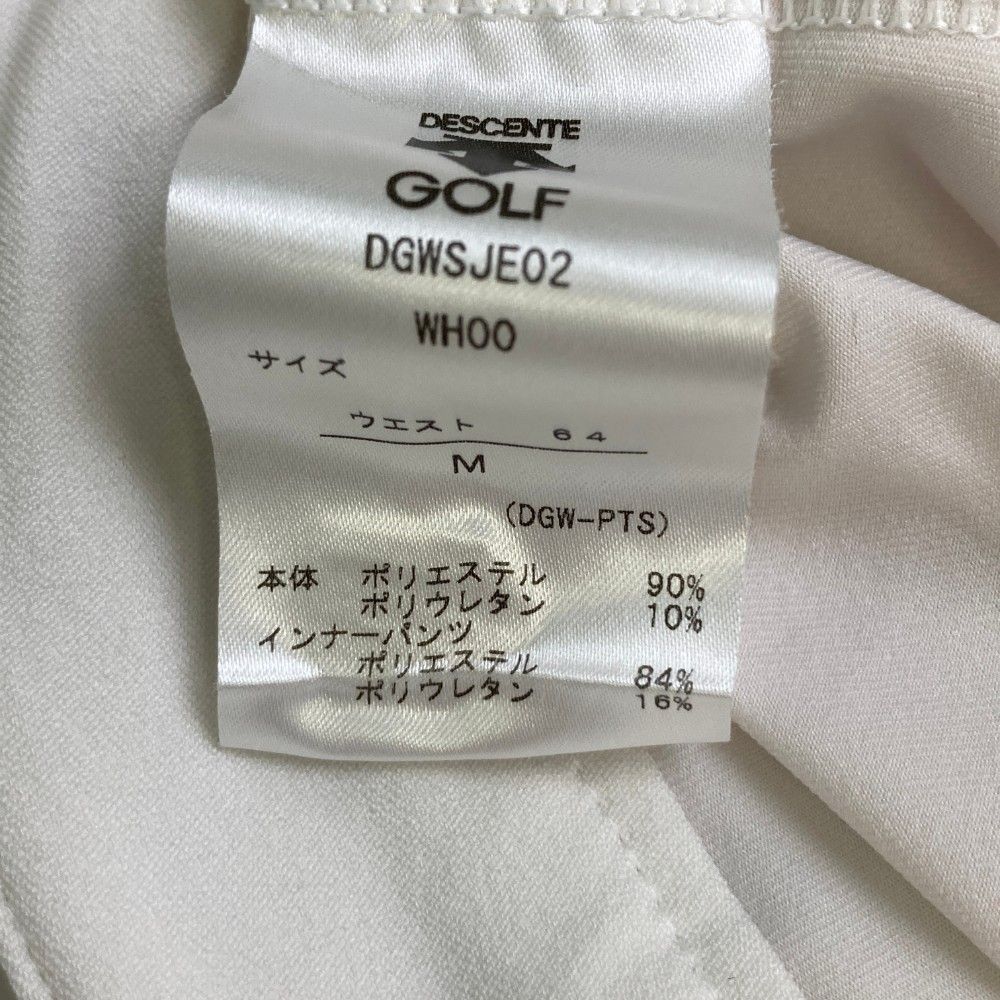 サイズ：64/M DESCENTE GOLF デサントゴルフ インナー付 ストレッチ