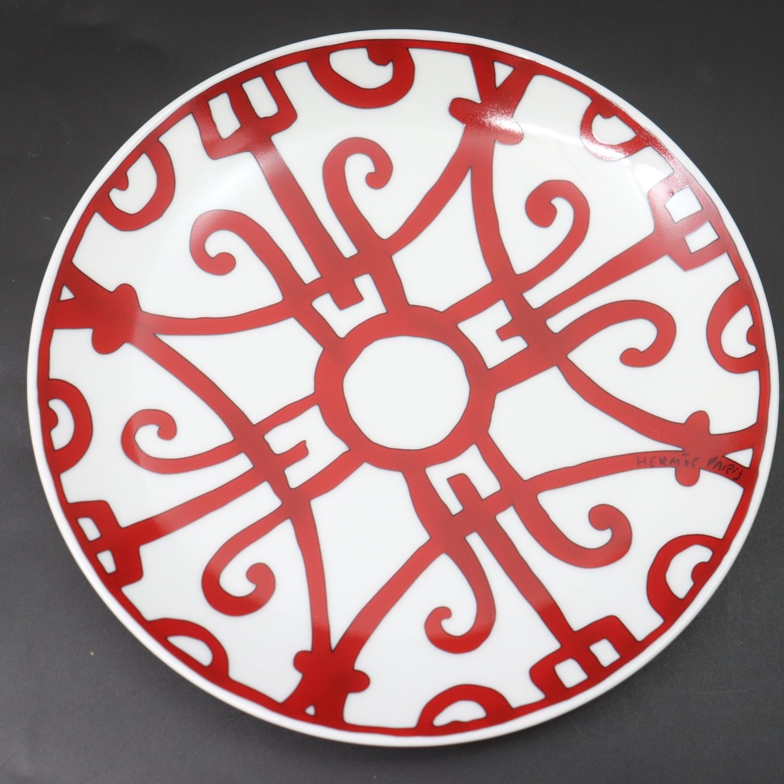 IT99DWCJCIVK HERMES エルメス Balcon du Guadalquivir ガダルキヴィール 食器 丸皿 プレート き ギフト プレゼント ATMAENTERPRISE_COM