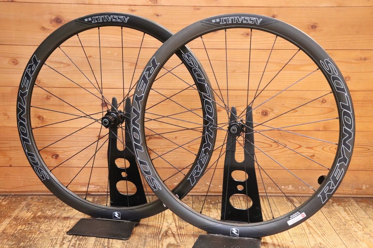 レイノルズ REYNOLDS アサルト ASSAULT SLG DISC カーボン チューブラー ホイールセット シマノ11S 12S 芦屋店