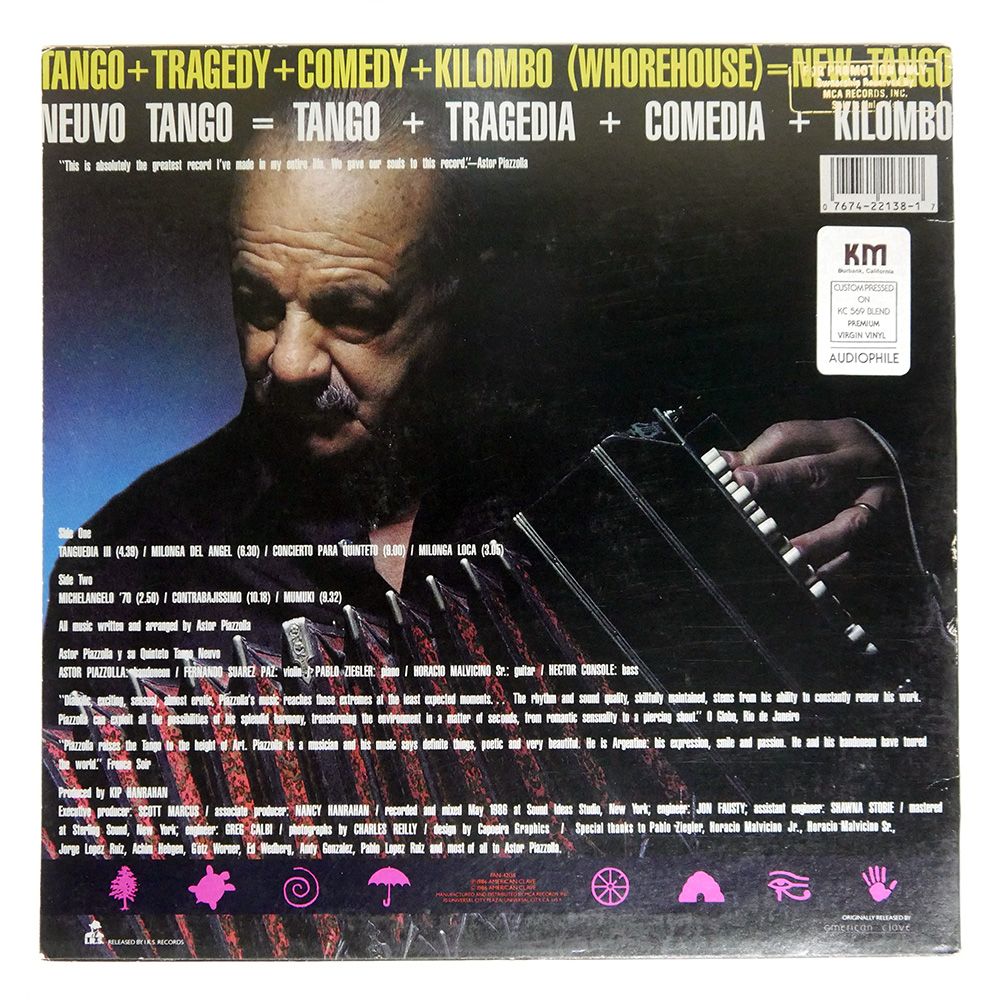 US盤 ASTOR TANGO ZERO HOUR N PANGA LP その他 レコード CD DVD ブルーレイ