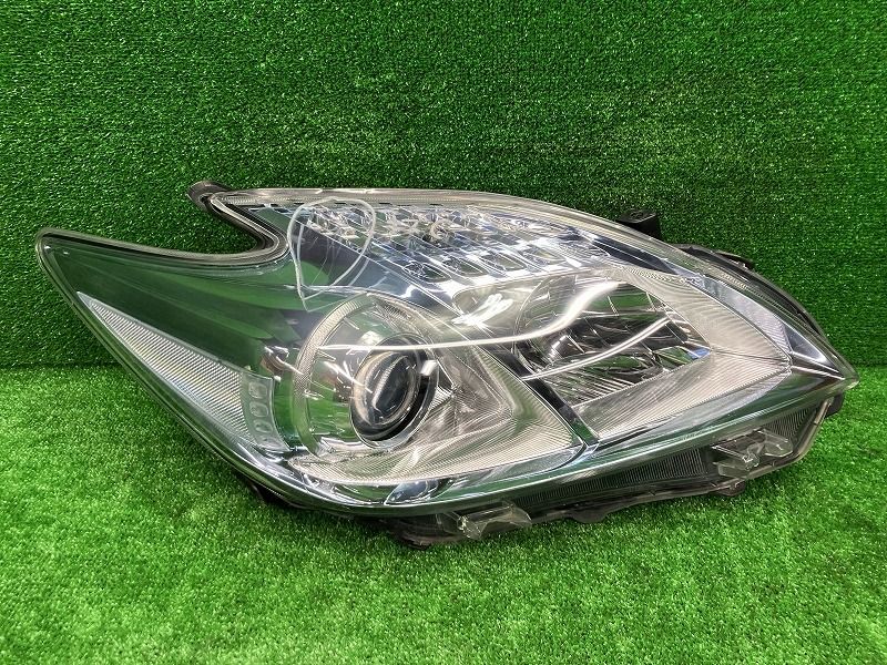 プリウス ZVW30 47-29 右ヘッドライト ヘッドランプ ヘッドレンズ