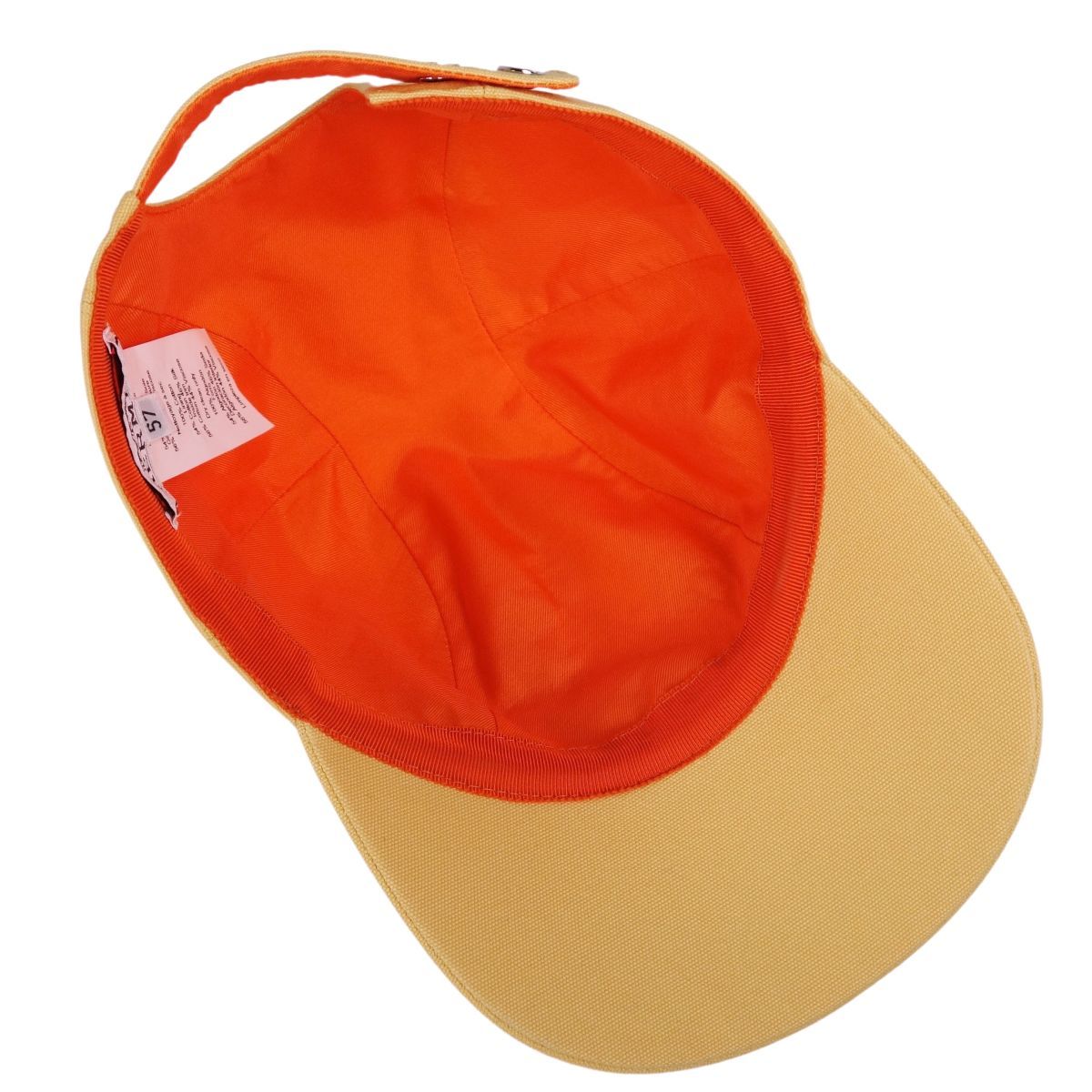 極美品 エルメス HERMES 帽子 キャップ デイヴィス サンシャイン 刺繍  