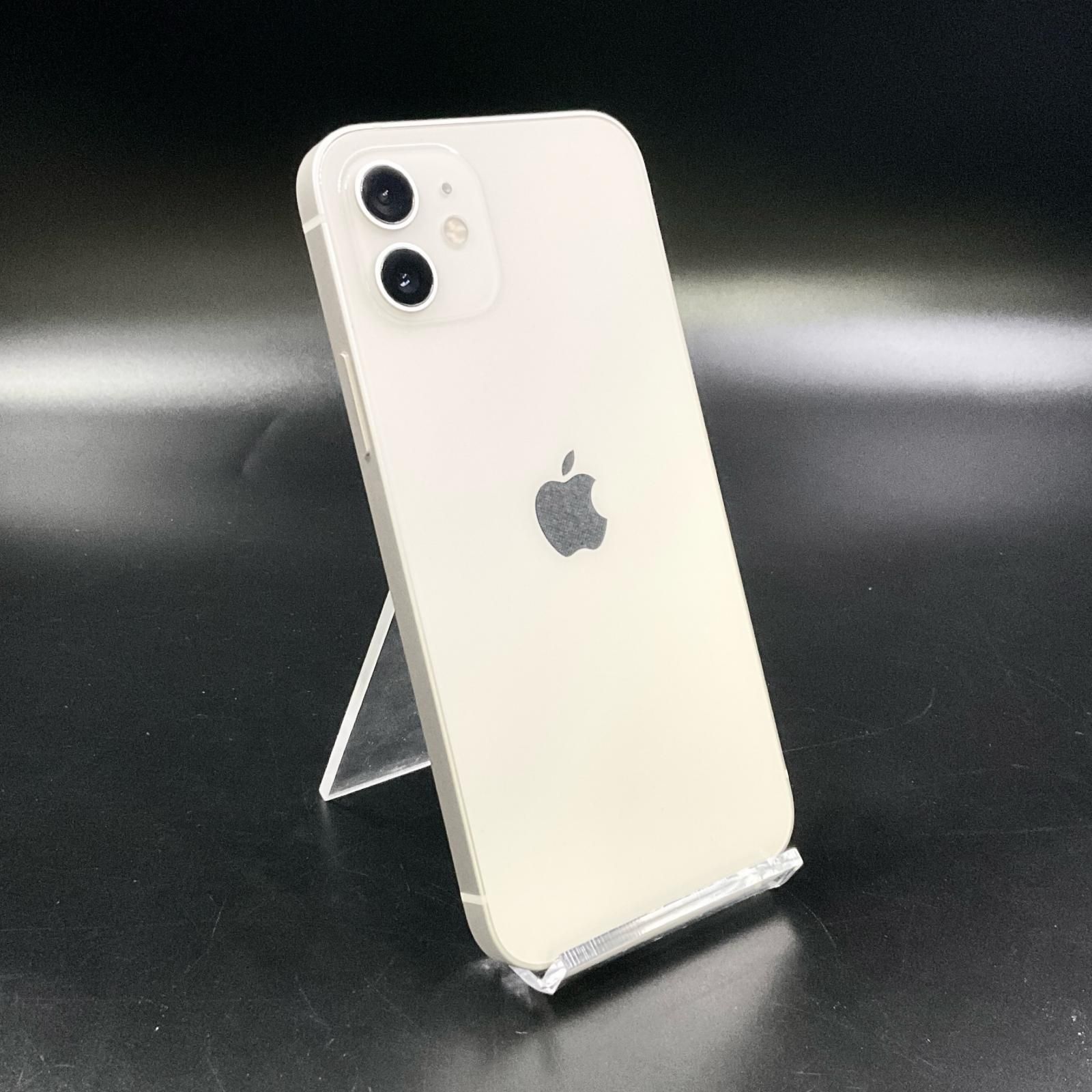 美品 iphone 12 mini 64GB ホワイト ムスビー｜美品 iPhone 12 mini 