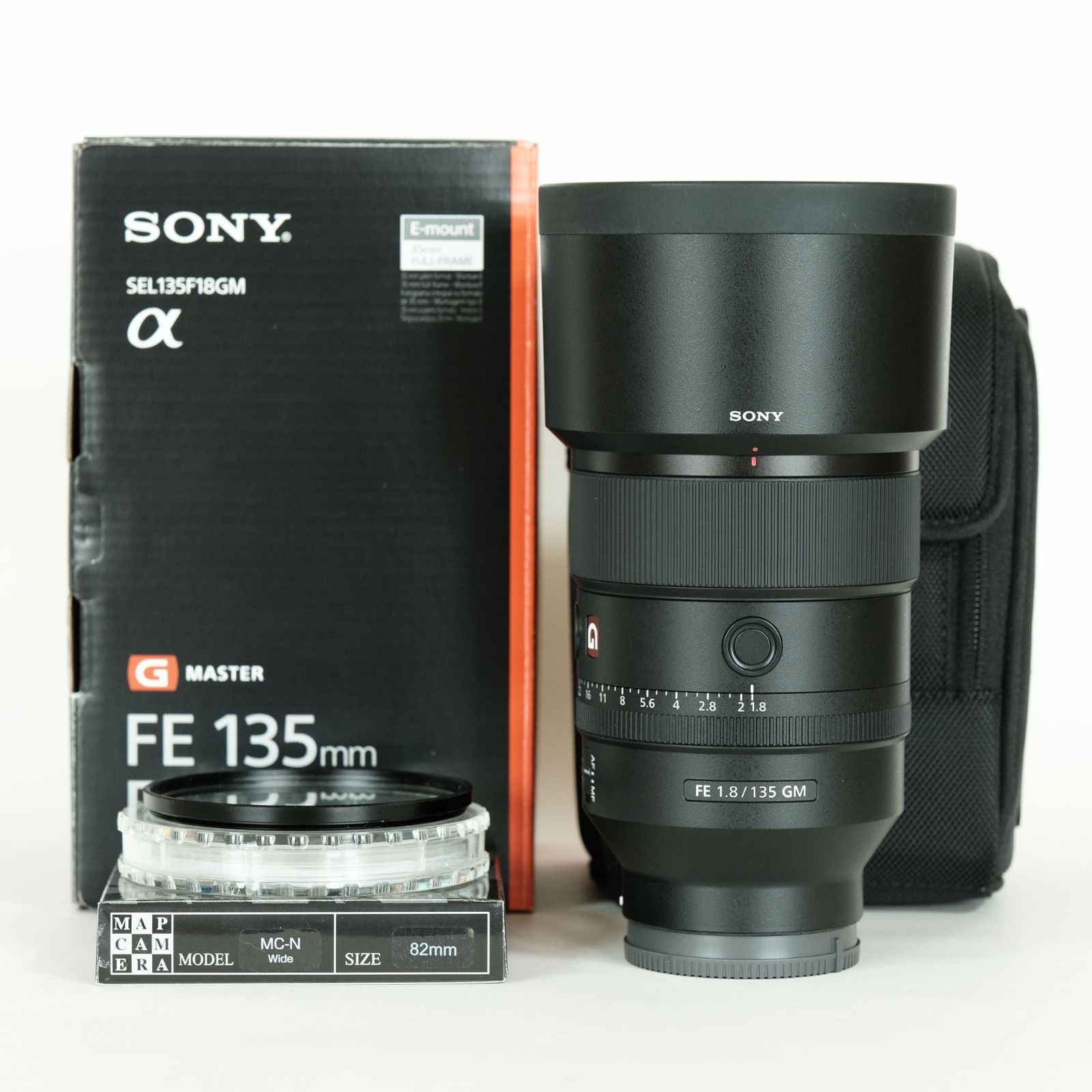 美品、フィルター付】ソニー FE 135mm F1.8 GM
