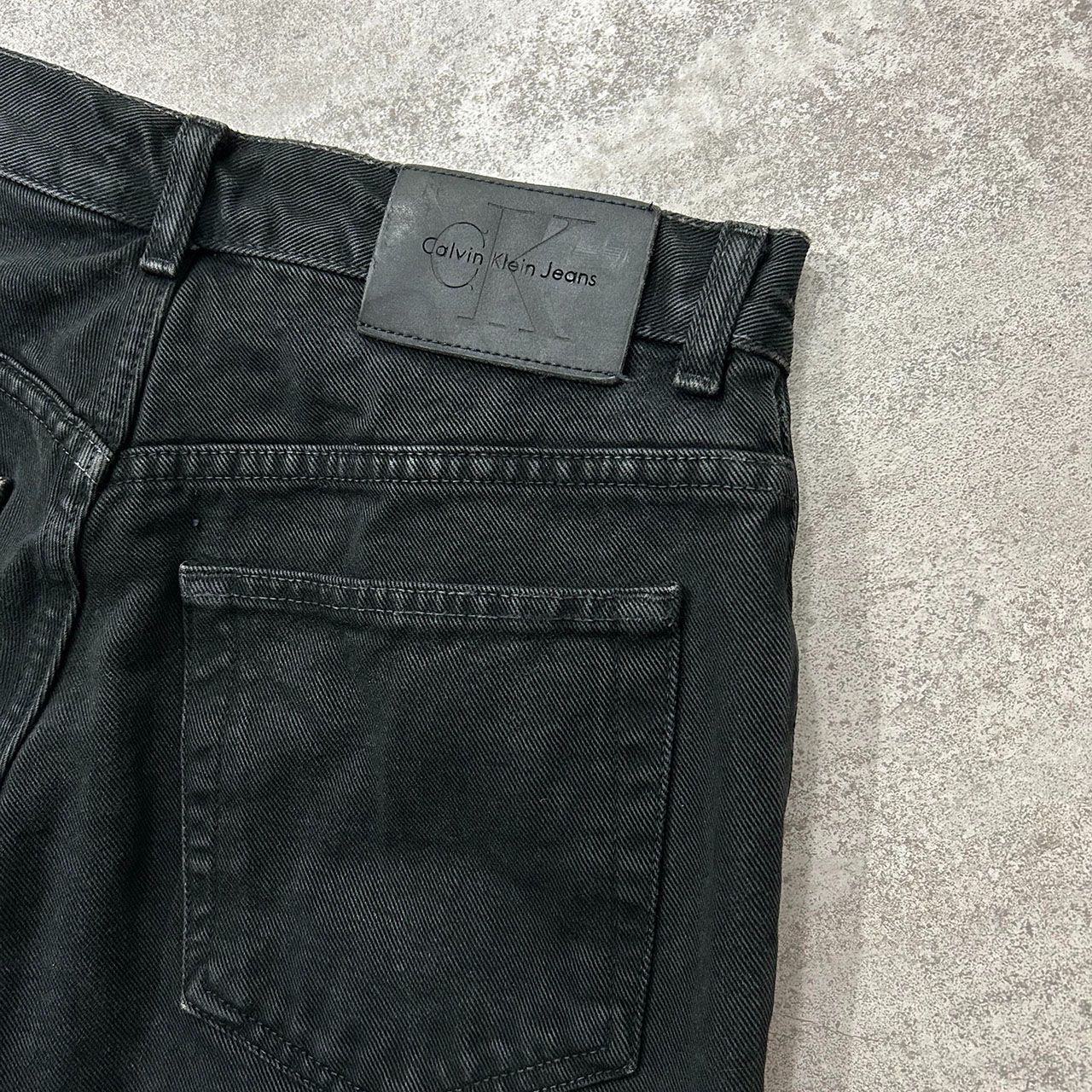 90s カルバンクライン CK ブラック デニム パンツ サイズ 31 メキシコ 