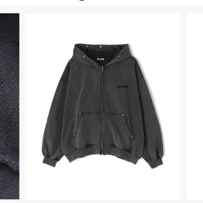 Supplier/サプライヤー/STUDS CROSS ZIP HOODIE ブラック - メルカリ