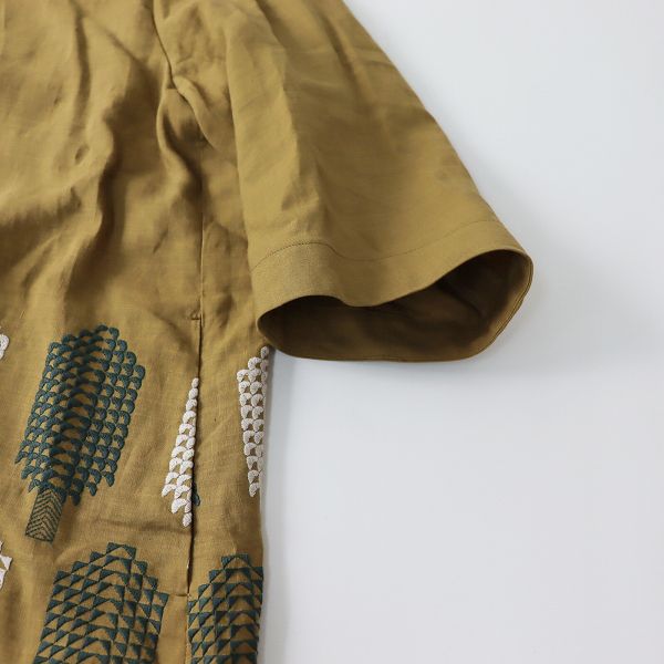 未使用 2023SS mina perhonen ミナペルホネン forest candy コート 38