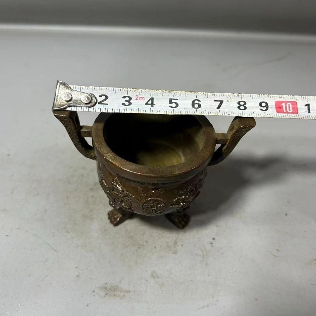 瑞獣三足両耳香炉 磁器香炉 香具 仏具 工芸品 装飾品 美術品 置物 瑞獣 三足両耳 香炉 現代工芸品 美術品 置物 - メルカリ
