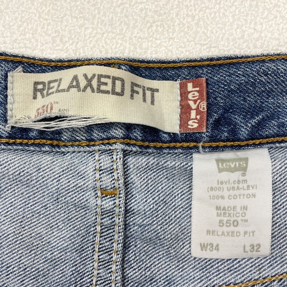 リーバイス Levi's 550 デニム パンツ テーパード 色落ち W35 L33