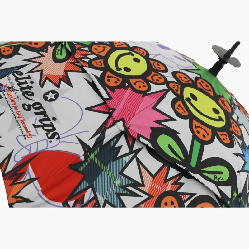 エリートグリップ 椅子付きパラソル ベンチレーション付き - メルカリ