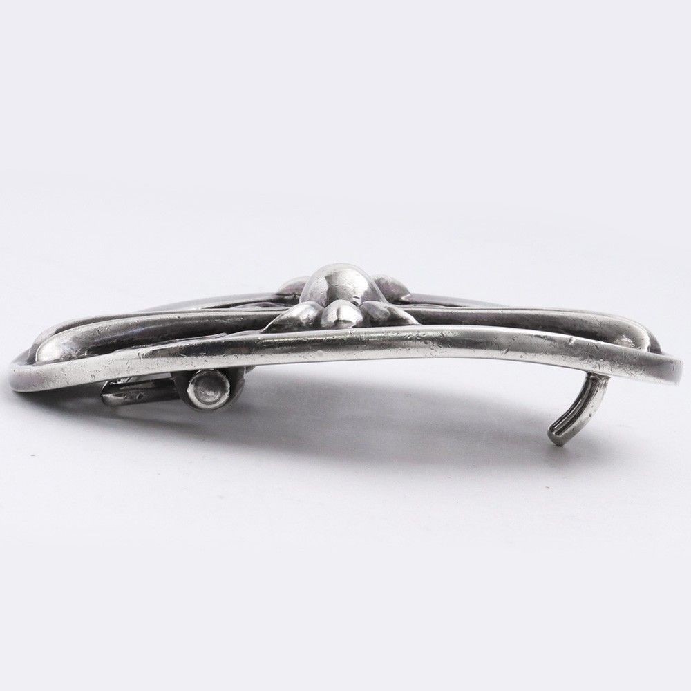 CHROME HEARTS ラージクラシックオーバルクロスバックル シルバー