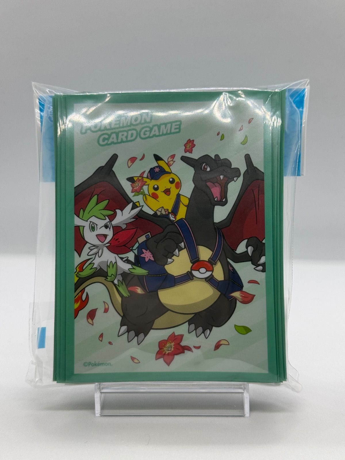 ポケモンカードゲーム デッキシールド 64枚入り 定期便 特典
