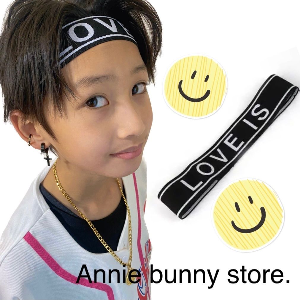 SALE／86%OFF】 ヘアバンド キッズ ダンス NY 黒 韓国 ファッション