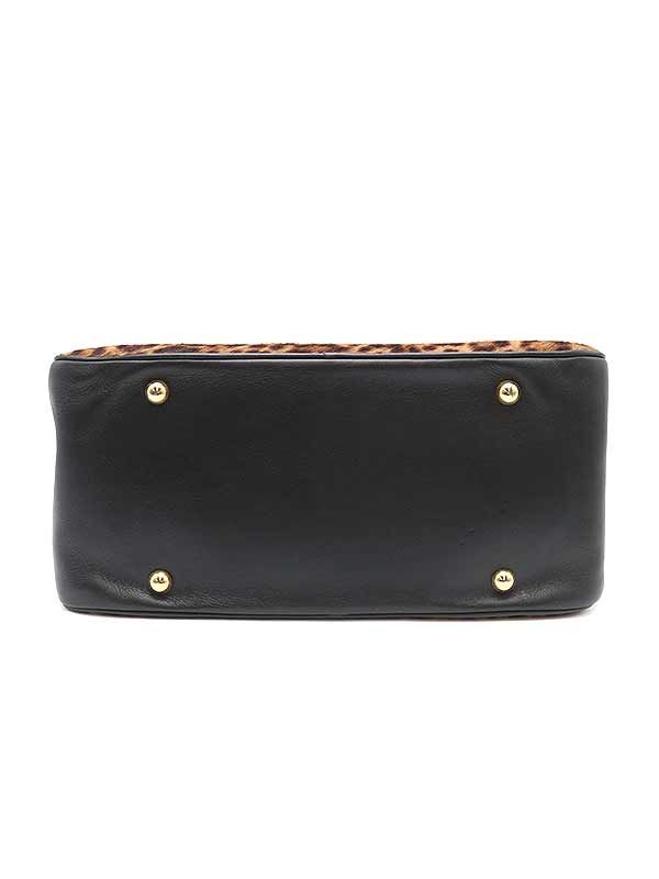 J&M DAVIDSON ジェイアンドエムデヴィッドソン VIVI レオパードハラコ  