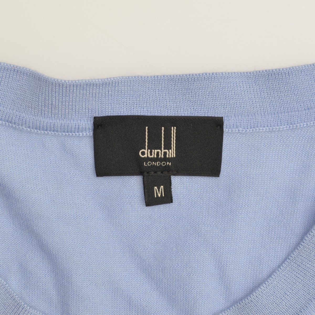 dunhill】SKW155 562996 イタリア製 カシミヤクルーネック長袖ニット 