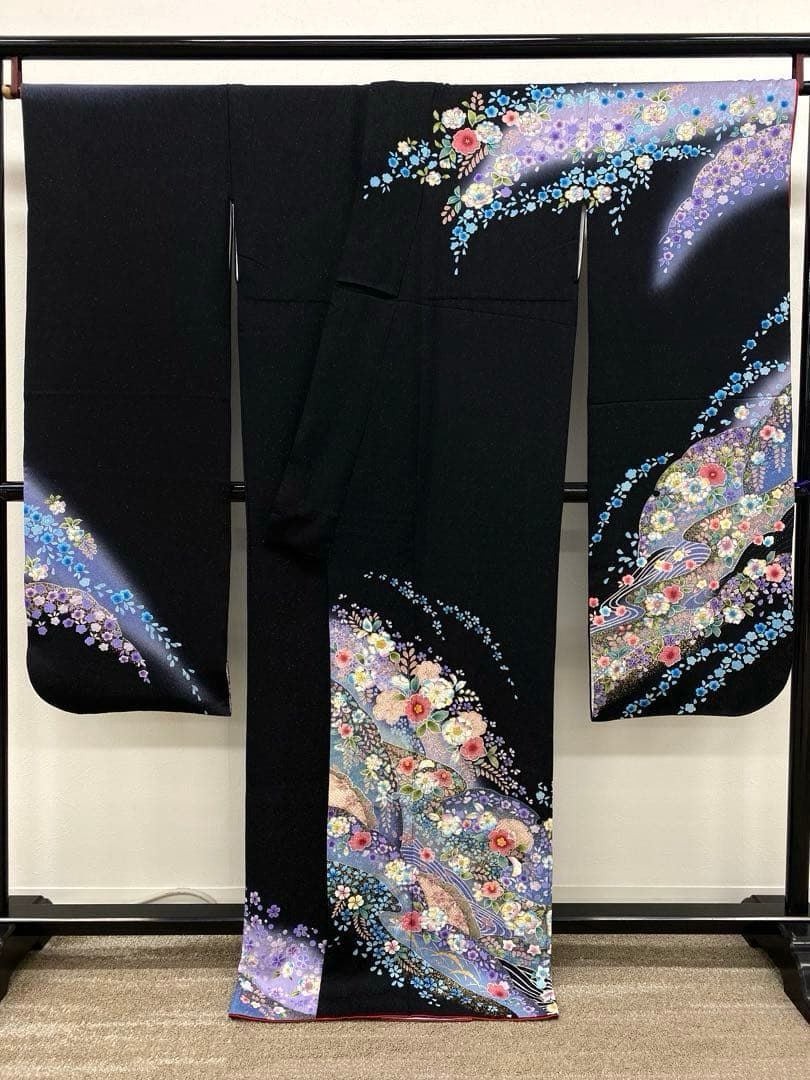 振袖 豪華 金彩 金通し 絞り 身丈165cm - メルカリ
