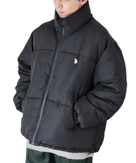 別注 U.S. POLO ASSN. エコ WEB限定 ダウンジャケット メンズ ダウン アウター ジャケット 中綿 ブルゾン 防寒 服 [ウィゴー] ゴルフウェア 秋服 冬服 秋 冬 ギフト プレゼント メンズ