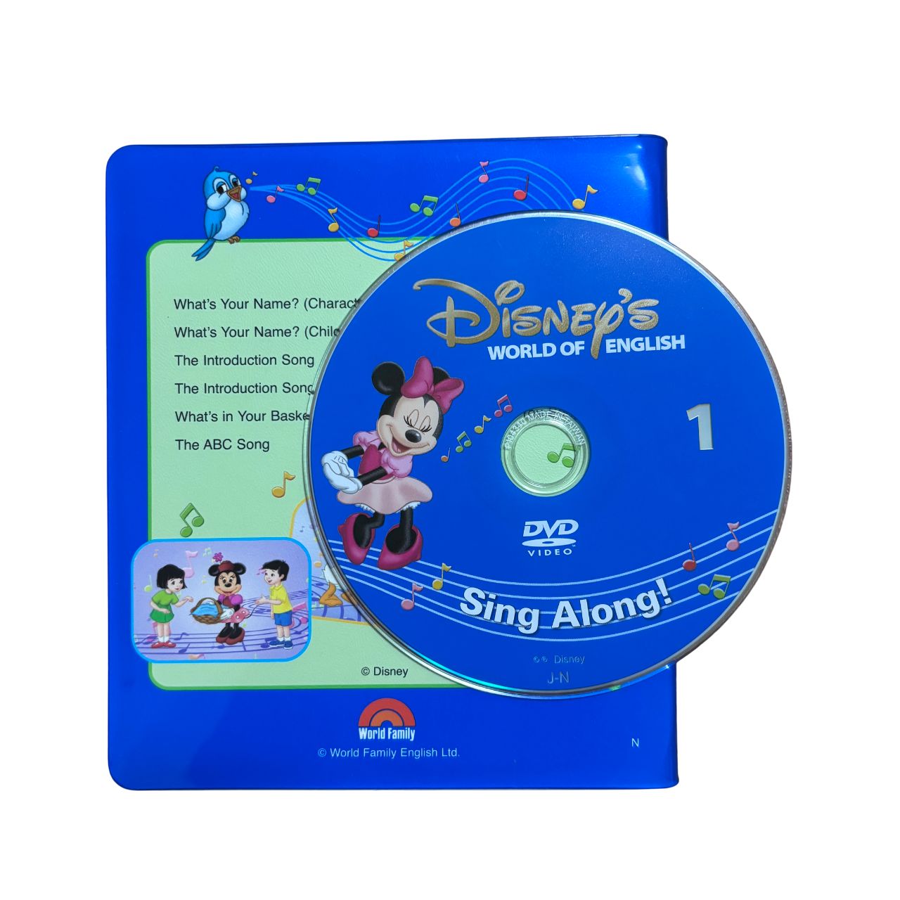 Disney's Sing Along DVDとCD、絵本のセット Sing Along シングアロングセット ＊新子役版、2017年ごろ DVD
