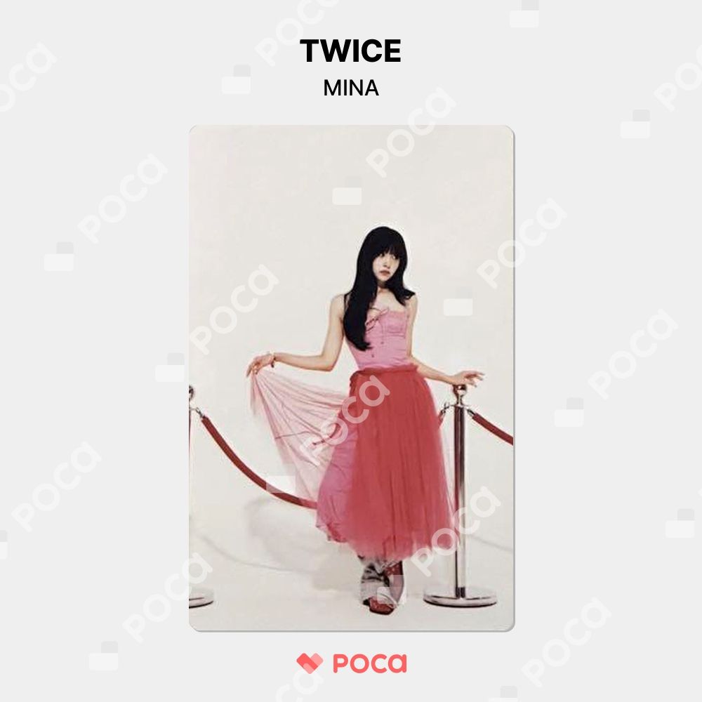 TWICE Strategy プレミアムイベント　ミナ　トレカ TWICE ミナ STRATEGY ポップアップ フォトカードセット トレカ2