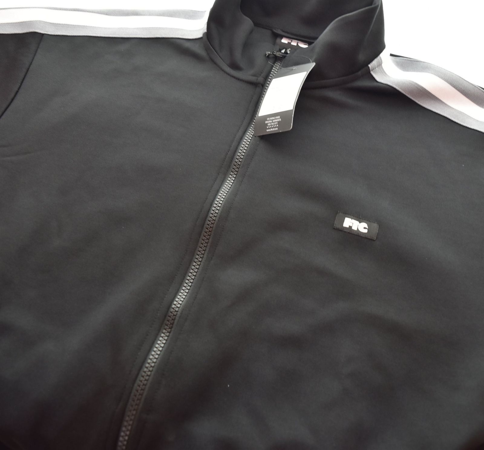 エフティーシー FTC STRIPE RIB TRACK JERSEYストライプ トラック 
