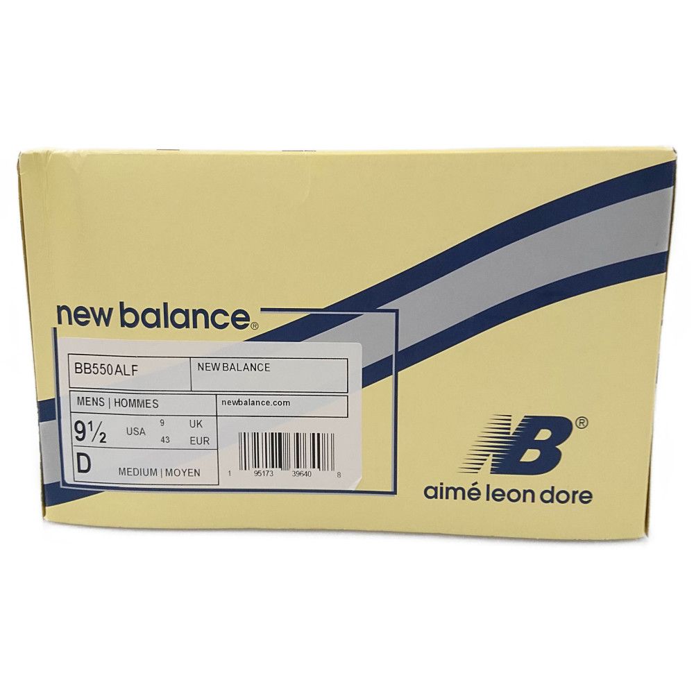 NEW BALANCE ニューバランス 品番 BB550ALF シューズ ホワイト系 サイズUS9.5u003d27.5cm 正規品 / 30505 -  メルカリ
