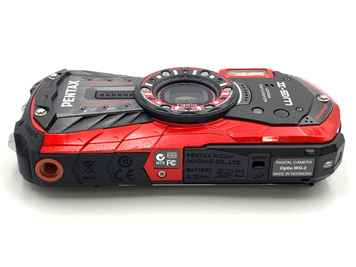 PENTAX WG-10 RED PENTAX ペンタックス コンパクトデジタルカメラ WG