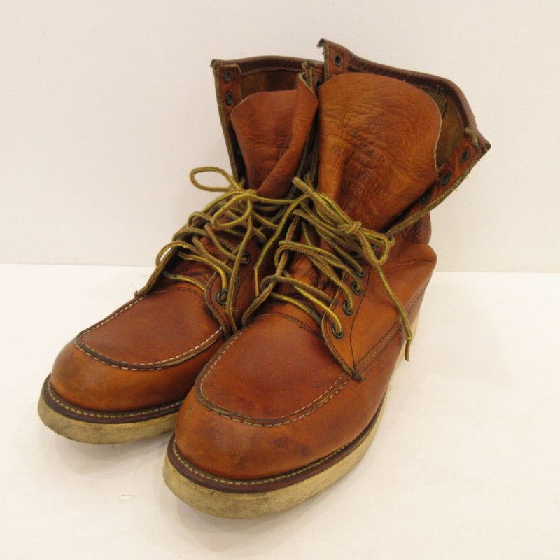 姫路東店 RED WING | レッドウィング ブーツ 8 Classic Moc 877 犬刻印 1997年製 ブラウン 127