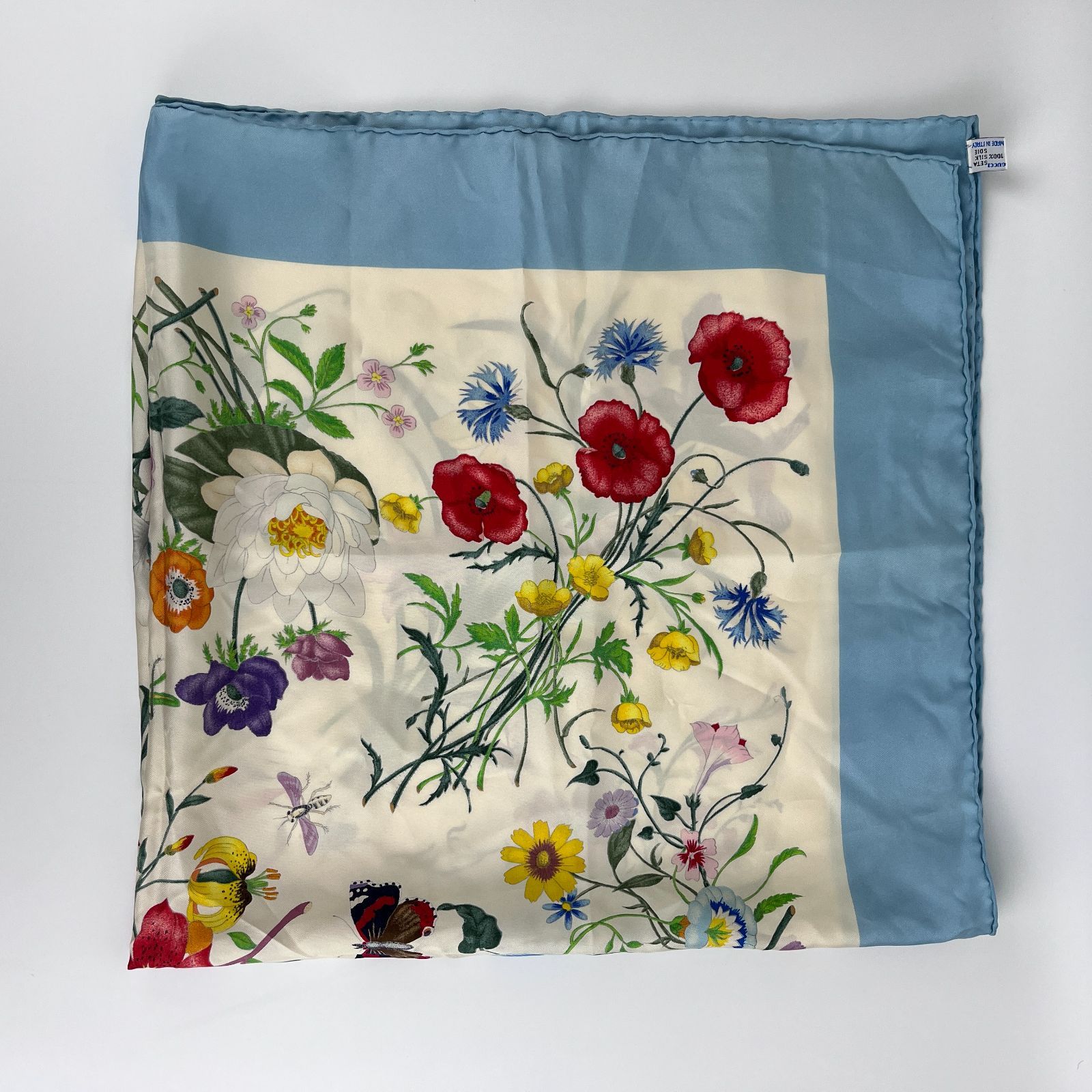 【グッチ】スカーフ　中古美品 B-009 楽天市場】【中古】【良い】 GUCCI グッチ LE LEGGENDE スカーフ