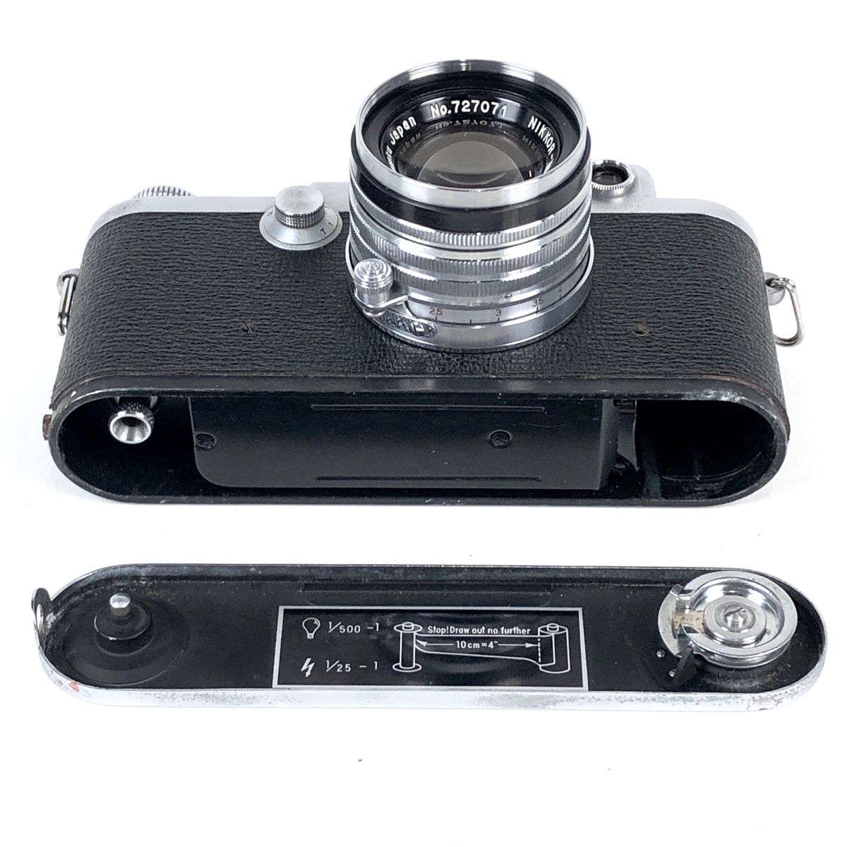 日本光学Nicca 3-F Leica L39 NIKKOR-H ・C 1:2 5cm