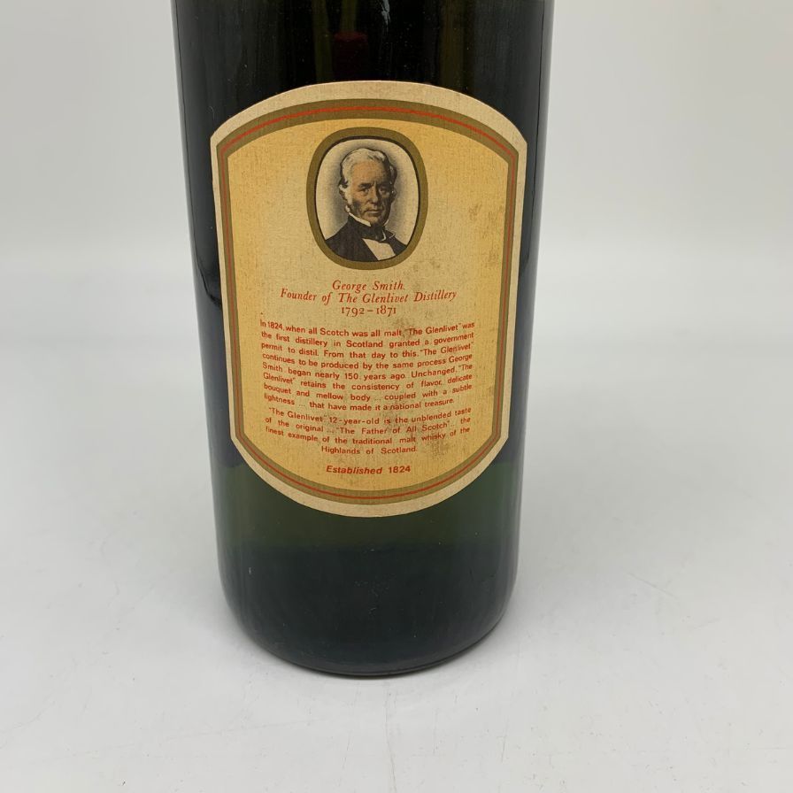 グレンリベット 12年 アンブレンデッド 赤アザミ 1000ml 43%【C4】 Amazon.co.jp: 未開栓 グレンリべット12年 古酒 1ℓ ウィスキー