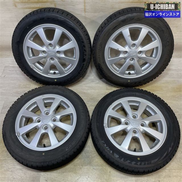 スタッドレス ダイハツ純正ホイール ブリヂストン VRX2 155 スタッドレス ダイハツ純正ホイール ブリヂストン VRX2 155
