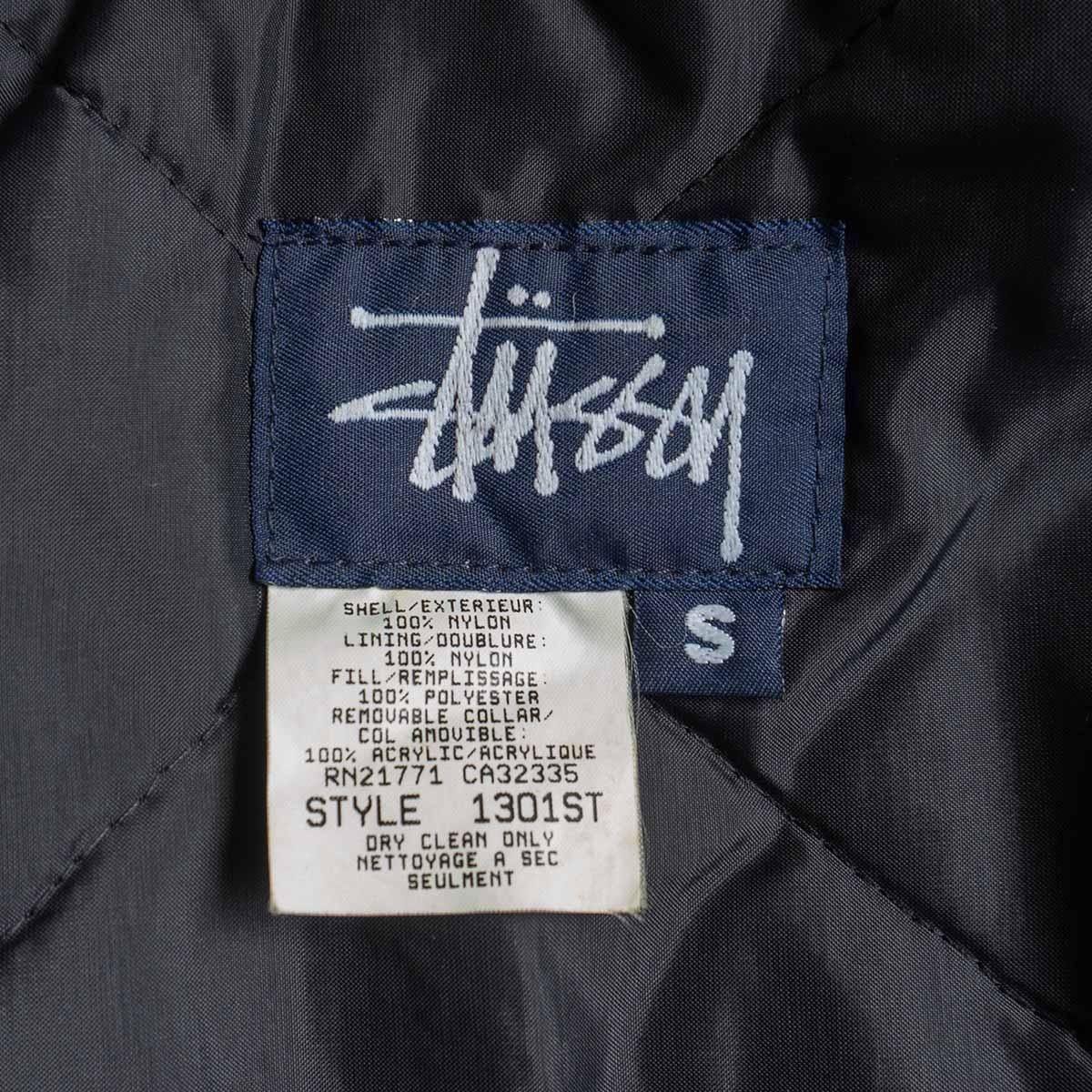 90s】OLD STUSSY【×SPIEWAK Nylon Jacket】 S オールド ステューシー