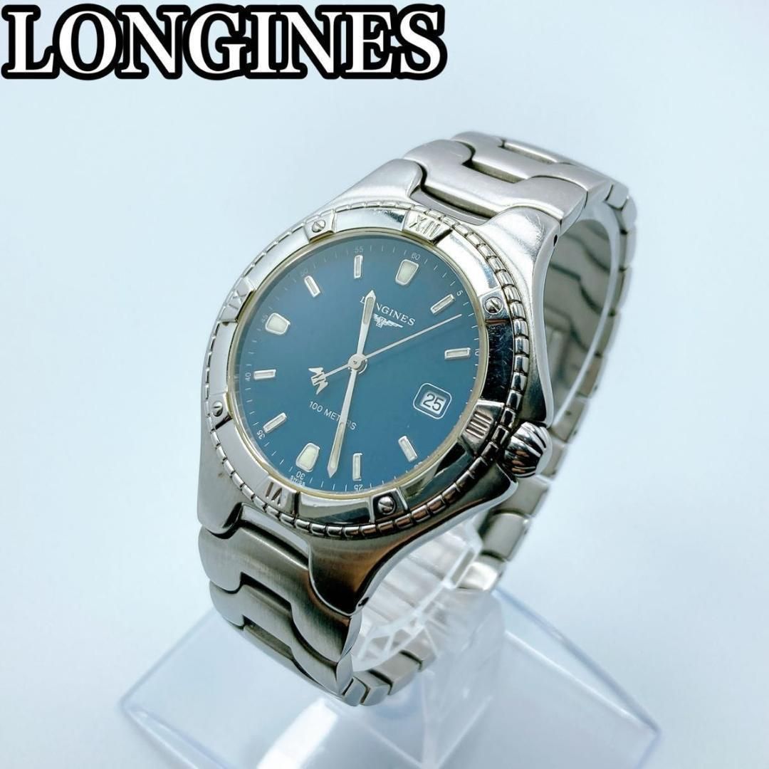 LONGINES ロンジン コンクエスト L3.612.4 メンズ 腕時計 - メルカリ 