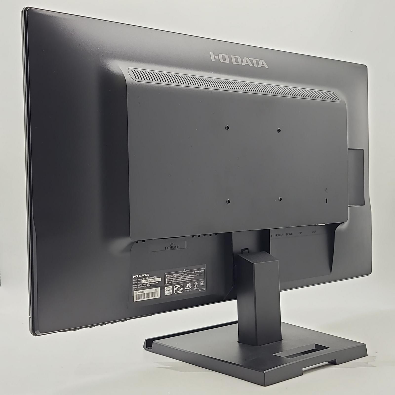 IO-DATA 4K 27インチモニター EX-LD4K271DB-B (HARDRANK) IODATA IO-DATA 4K 27インチモニター EX-LD4K271DB-B (HARDRANK) IODATA