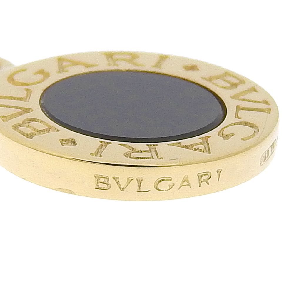 【BVLGARI】ブルガリ ブルガリブルガリ K18イエローゴールド×オニキス ユニセックス 3.9g ペンダントトップ