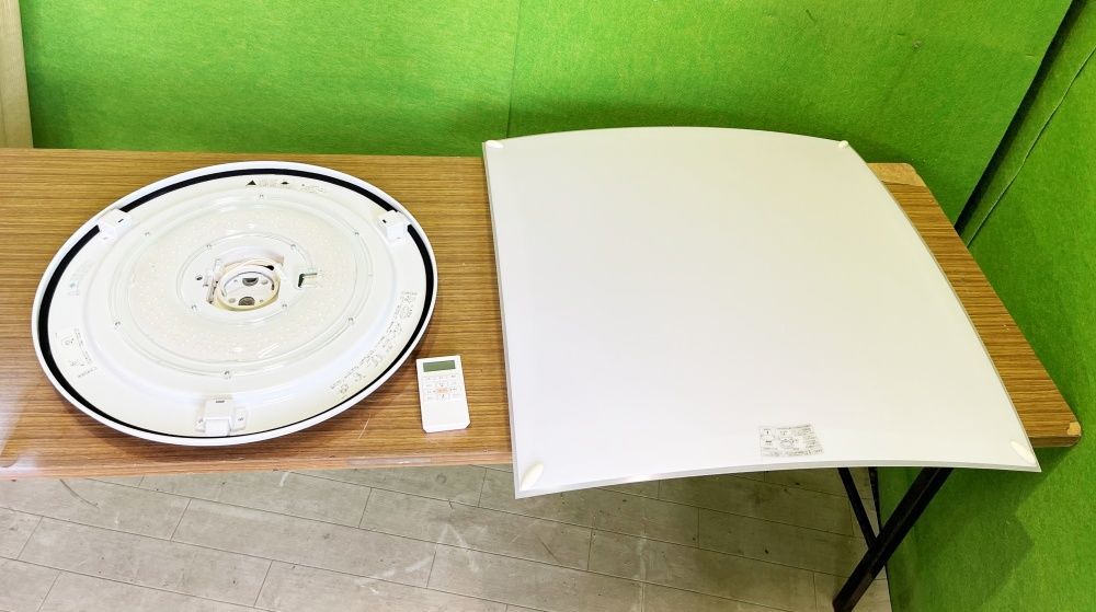 美品！ 【大光電機】シーリング/洋風角形調色/～10畳 DCL-39217 □A-1002